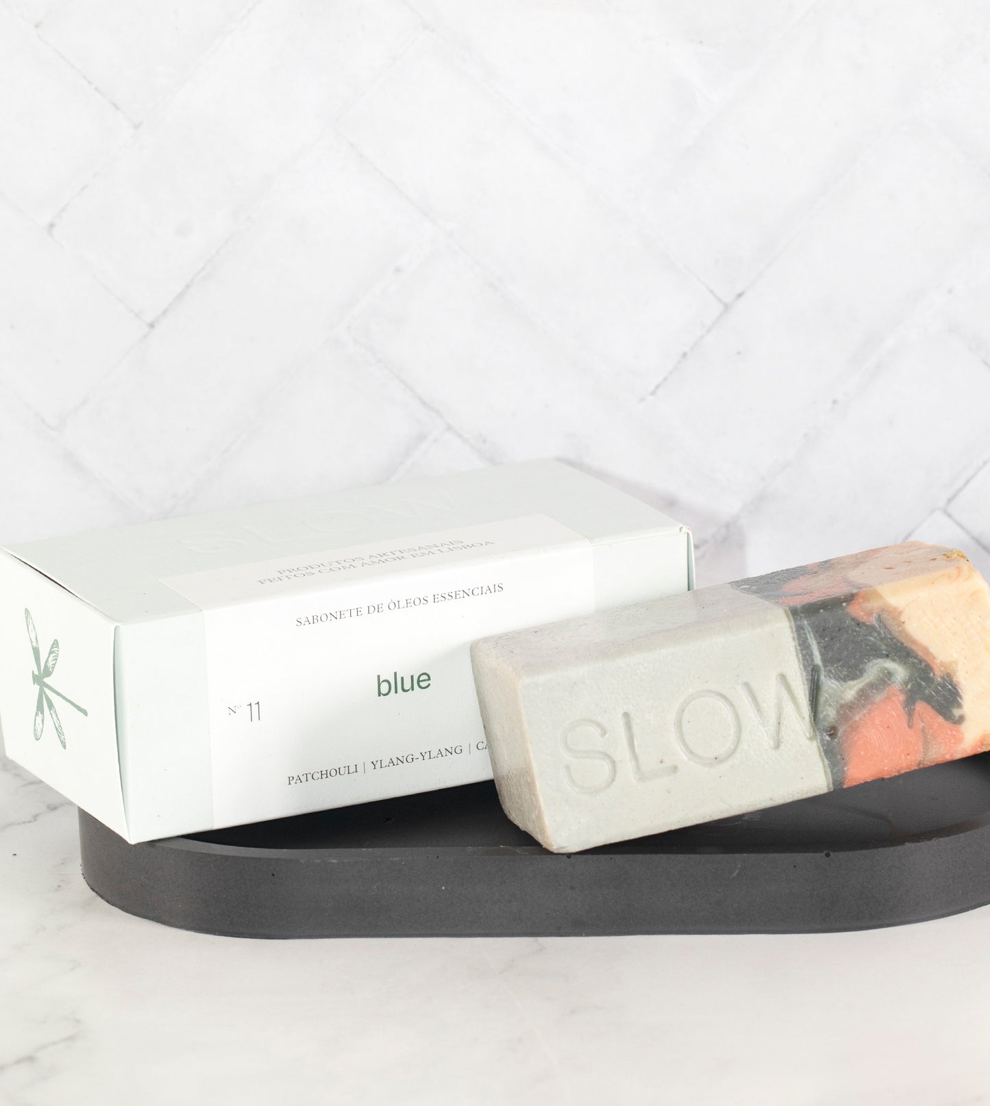 Sabonete Blue - Patchouli, Ylang-ylang e Canela