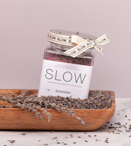 Emulsified Lavender and Sugar Scrub