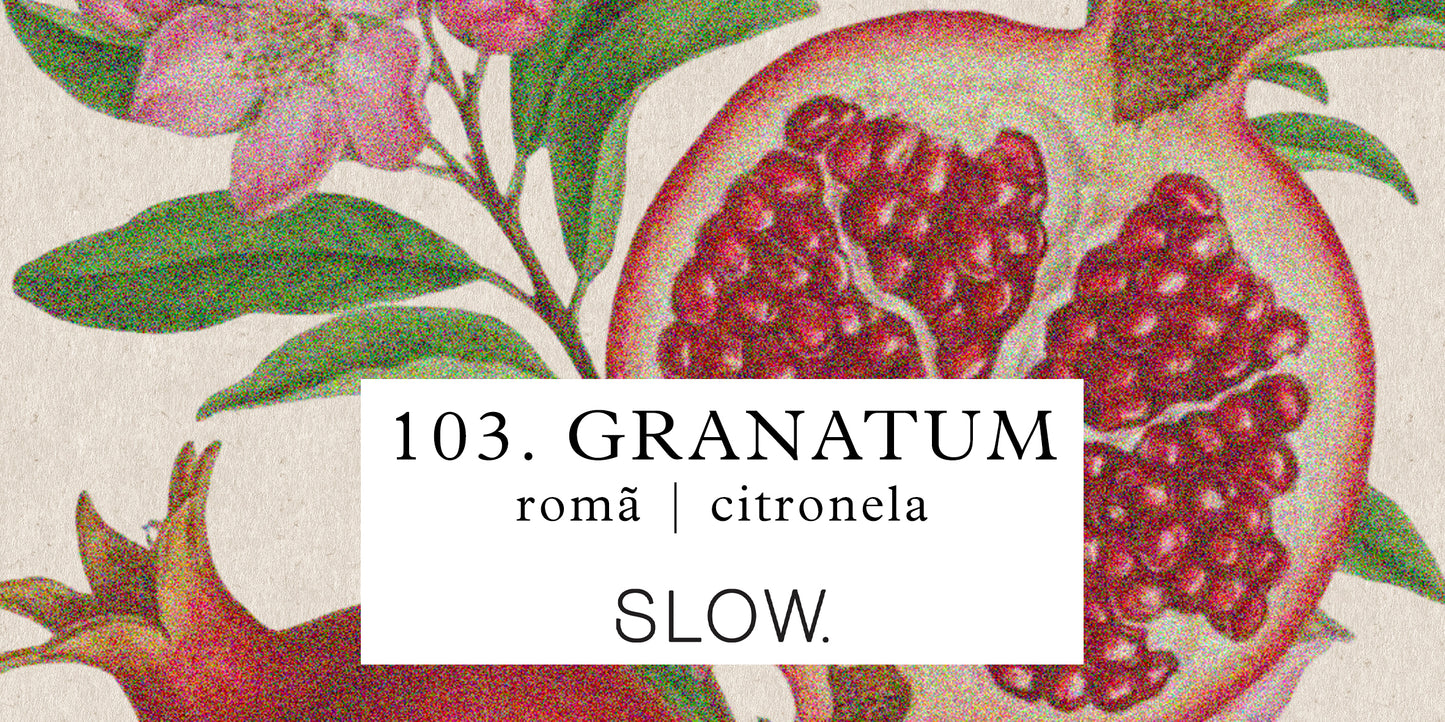 Granatum Candle - Pomegranate and Citronella